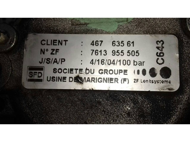 Recambio de bomba direccion para alfa romeo 156 (116) 1.9 jtd 8v impression referencia OEM IAM 46763561 7613955505 