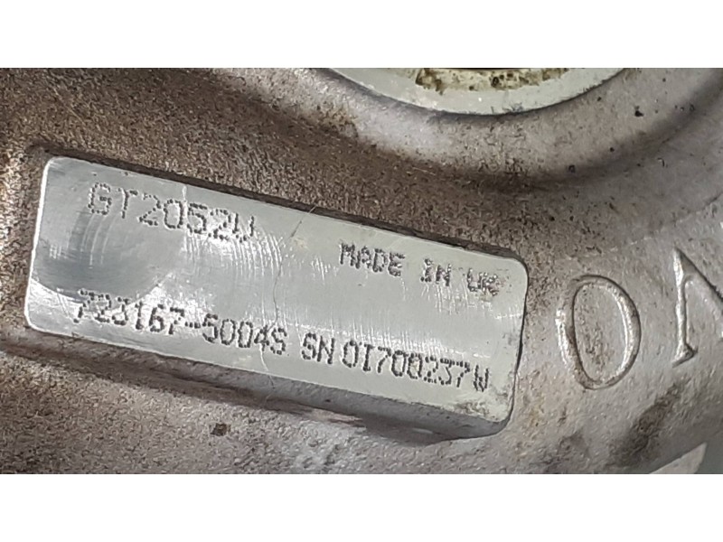 Recambio de turbocompresor para volvo s60 berlina 2.4 d referencia OEM IAM GT2052U 7148261 GARRETT