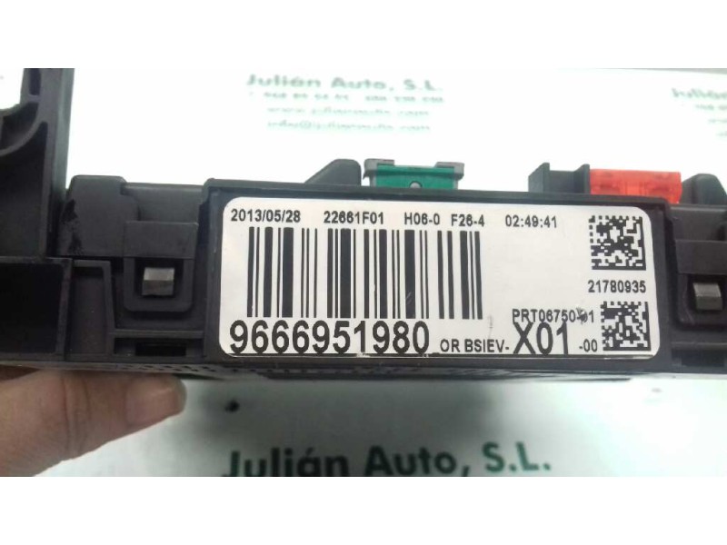 Recambio de centralita motor uce para citroen ds3 design referencia OEM IAM 9805947780 0281019818 KIT - BOSCH