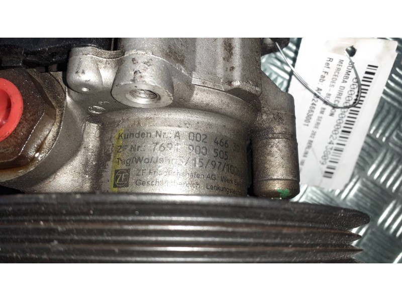 Recambio de bomba direccion para mercedes-benz clase c (w202) berlina 180 (202.018) referencia OEM IAM A0024663001  7691900505