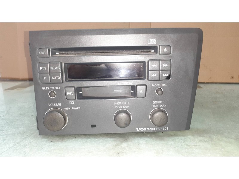 Recambio de sistema audio / radio cd para volvo s60 berlina 2.4 d referencia OEM IAM 86511521 V0264018211202N 603