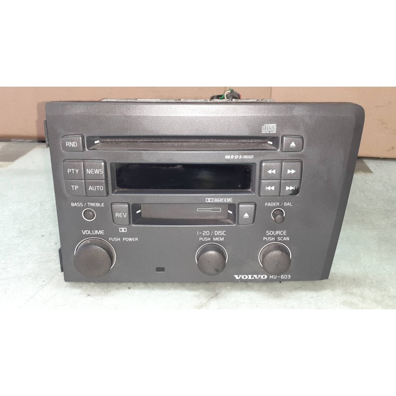 Recambio de sistema audio / radio cd para volvo s60 berlina 2.4 d referencia OEM IAM 86511521 V0264018211202N 603