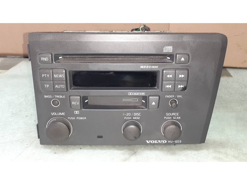 Recambio de sistema audio / radio cd para volvo s60 berlina 2.4 d referencia OEM IAM 86511521 V0264018211202N 603