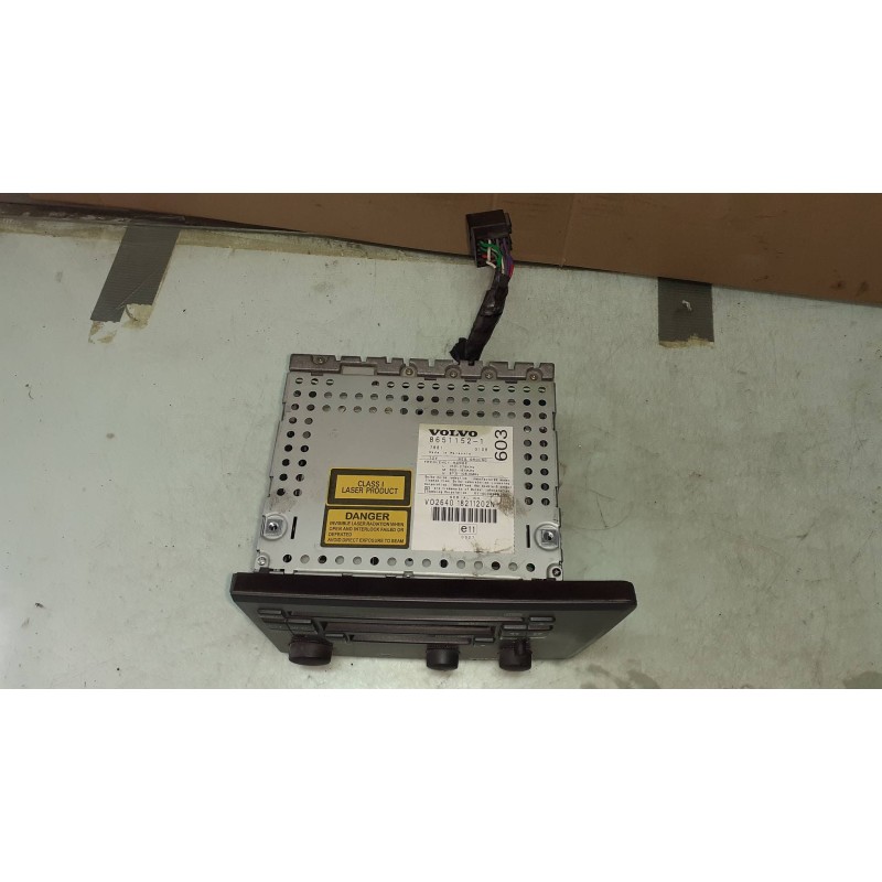 Recambio de sistema audio / radio cd para volvo s60 berlina 2.4 d referencia OEM IAM 86511521 V0264018211202N 603