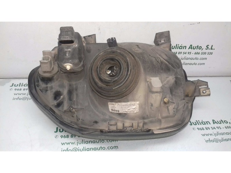Recambio de faro derecho para renault clio ii fase i (b/cbo) 1.2 referencia OEM IAM 7701697618   Recambio de faro derecho para renault clio ii fase i (b/cbo) 1.2 referencia OEM IAM 7701697618