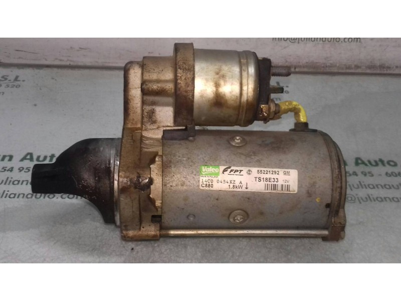 Recambio de motor arranque para opel corsa d cmon referencia OEM IAM 55221292 TS18E33 VALEO