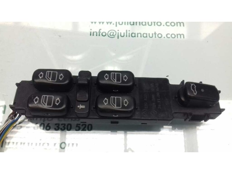 Recambio de mando elevalunas delantero izquierdo para mercedes-benz clase s (w220) berlina referencia OEM IAM 2208201010 501896 
