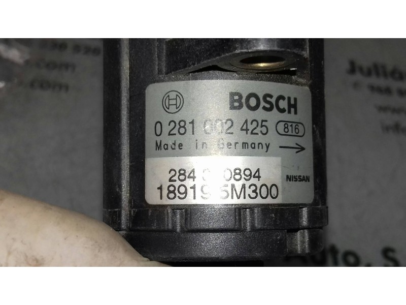 Recambio de potenciometro pedal para nissan almera (n16/e) comfort referencia OEM IAM 0281002425 189195M300 5 PINES
