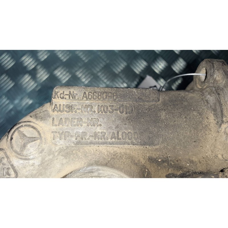 Recambio de turbocompresor para mercedes-benz clase a (w168) 160 cdi (168.007) referencia OEM IAM A668096  53031015089