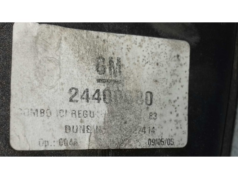 Recambio de retrovisor izquierdo para opel combo (corsa c) familiar referencia OEM IAM   MANUAL