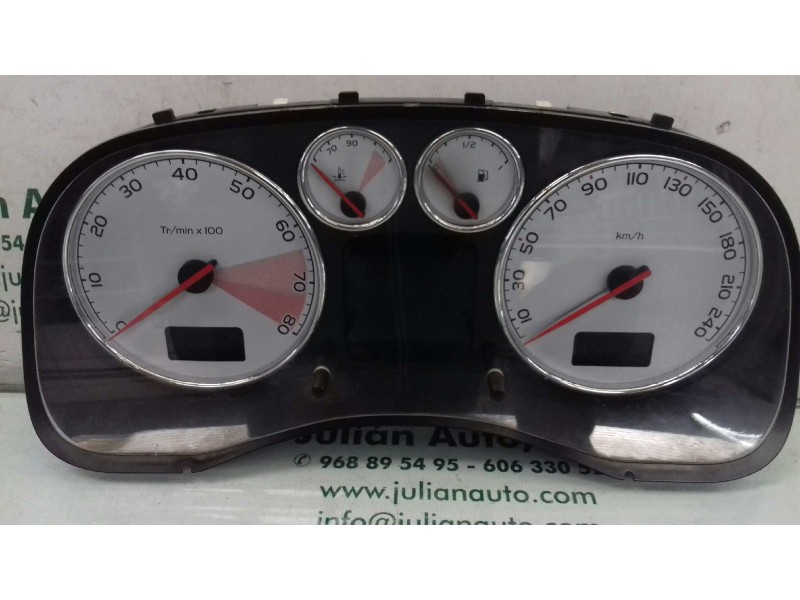 Recambio de cuadro instrumentos para peugeot 307 cc (s1) 2.0 referencia OEM IAM 9651299780 SAGEM 