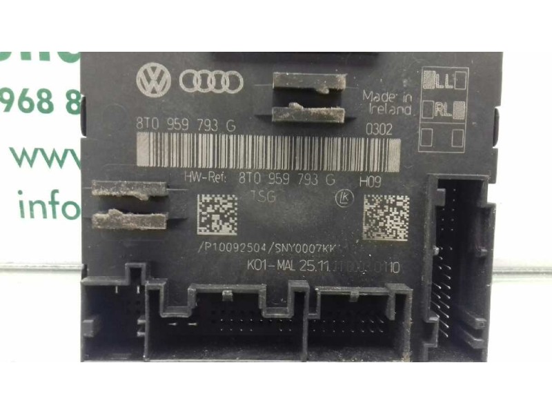 Recambio de modulo confort para audi a4 ber. (b8) básico referencia OEM IAM 8T0959793G 8T0959793G 