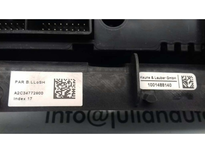Recambio de mando climatizador para audi a4 ber. (b8) básico referencia OEM IAM 8K1820043AA A2C53428415 CONTINENTAL