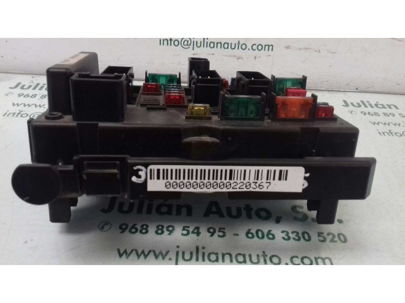 Recambio de caja reles / fusibles para peugeot 307 cc (s1) 2.0 referencia OEM IAM 9650663980 BSM B4 DELPHI