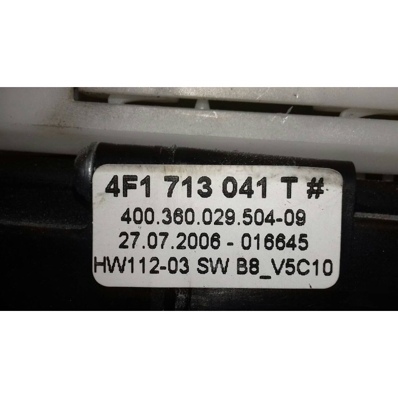 Recambio de palanca cambio para audi a6 berlina (4f2) 3.0 tdi quattro (171kw) referencia OEM IAM 4F1713041T  AUTOMATICO