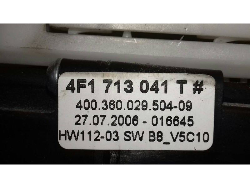 Recambio de palanca cambio para audi a6 berlina (4f2) 3.0 tdi quattro (171kw) referencia OEM IAM 4F1713041T  AUTOMATICO
