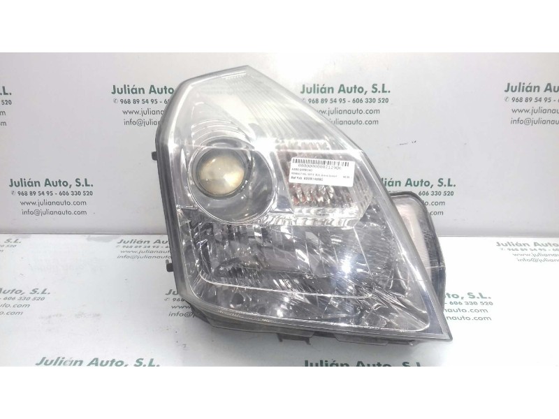 Recambio de faro derecho para renault vel satis (bj0) grand confort referencia OEM IAM 8200014358C H198HR 9984