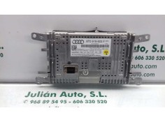 Recambio de pantalla multifuncion para audi a4 ber. (b8) básico referencia OEM IAM 8T0919603F  PANASONIC 2
