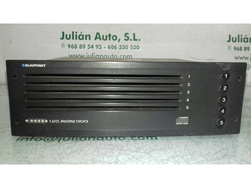 Recambio de sistema audio / radio cd para peugeot 307 cc (s1) 2.0 referencia OEM IAM 7607769050 BP905049662750 BLAUPUNKT