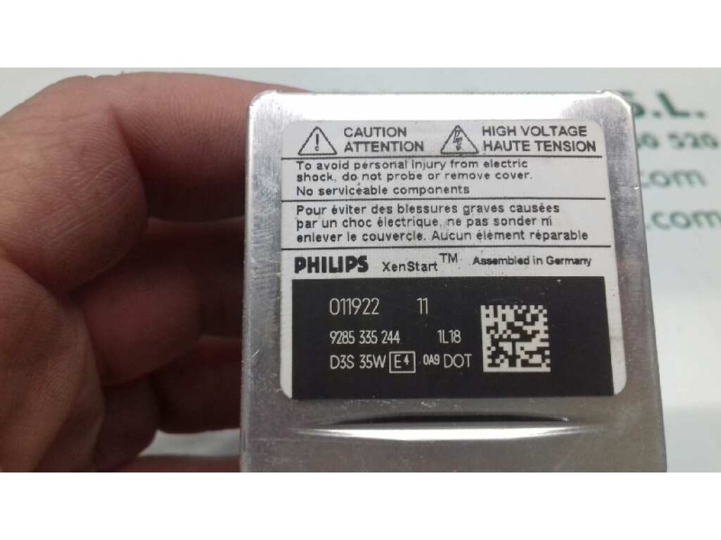 Recambio de portalamparas para audi a4 ber. (b8) básico referencia OEM IAM 9285335244 011922 PHILIPS