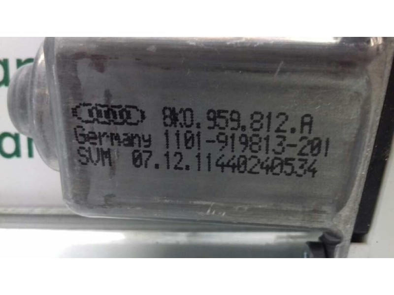 Recambio de motor elevalunas trasero derecho para audi a4 ber. (b8) básico referencia OEM IAM 8K0959812A 1101919813201 