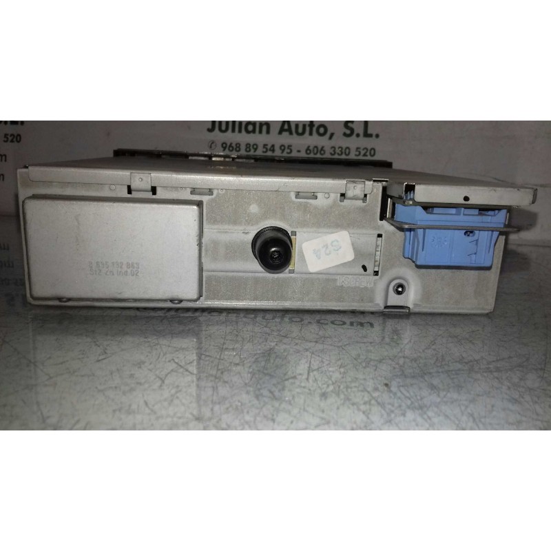 Recambio de sistema audio / radio cd para peugeot 307 cc (s1) 2.0 referencia OEM IAM 7607769050 BP905049662750 BLAUPUNKT