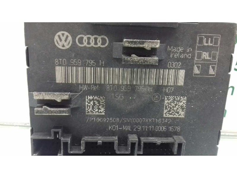 Recambio de modulo confort para audi a4 ber. (b8) básico referencia OEM IAM 8T0959795H 8T0959795H 
