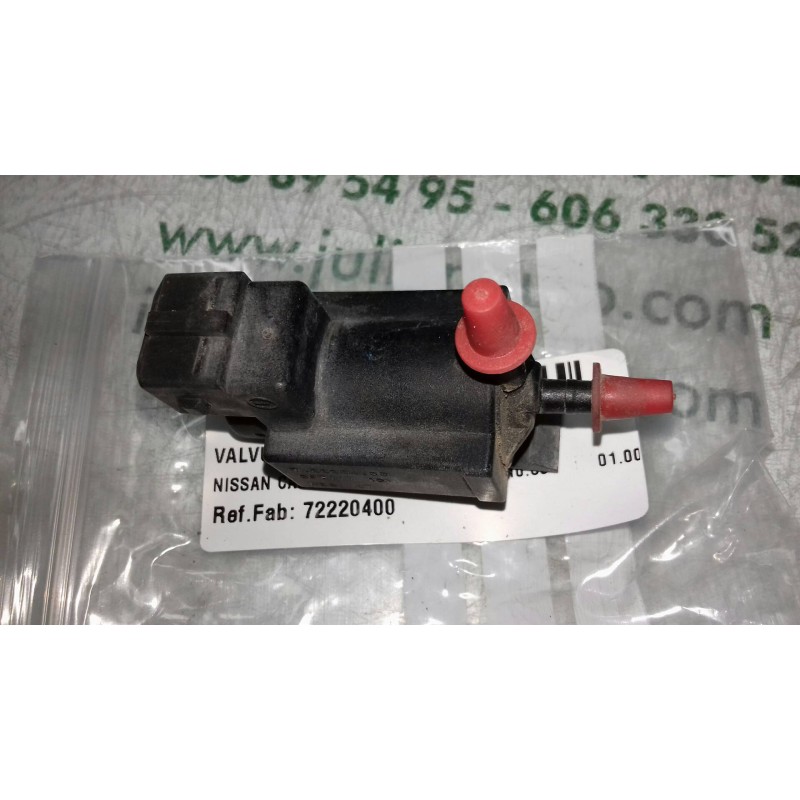 Recambio de valvula aire adicional para nissan cabstar e basculante tl 110.35 referencia OEM IAM 72220400  2 PINES