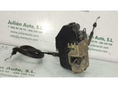 Recambio de cerradura puerta delantera derecha para peugeot 307 cc (s1) 2.0 referencia OEM IAM  4 PINES NEGRO 2