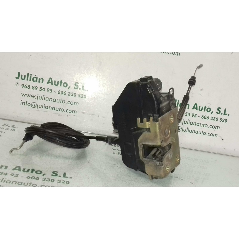 Recambio de cerradura puerta delantera derecha para peugeot 307 cc (s1) 2.0 referencia OEM IAM  4 PINES NEGRO