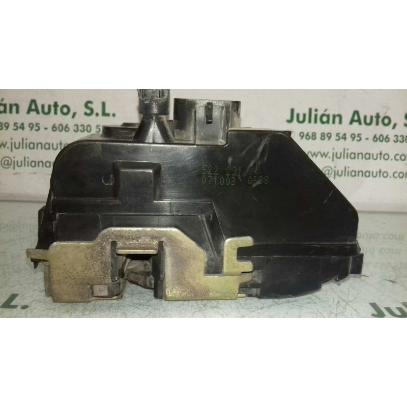 Recambio de cerradura puerta delantera derecha para peugeot 307 cc (s1) 2.0 referencia OEM IAM  4 PINES NEGRO