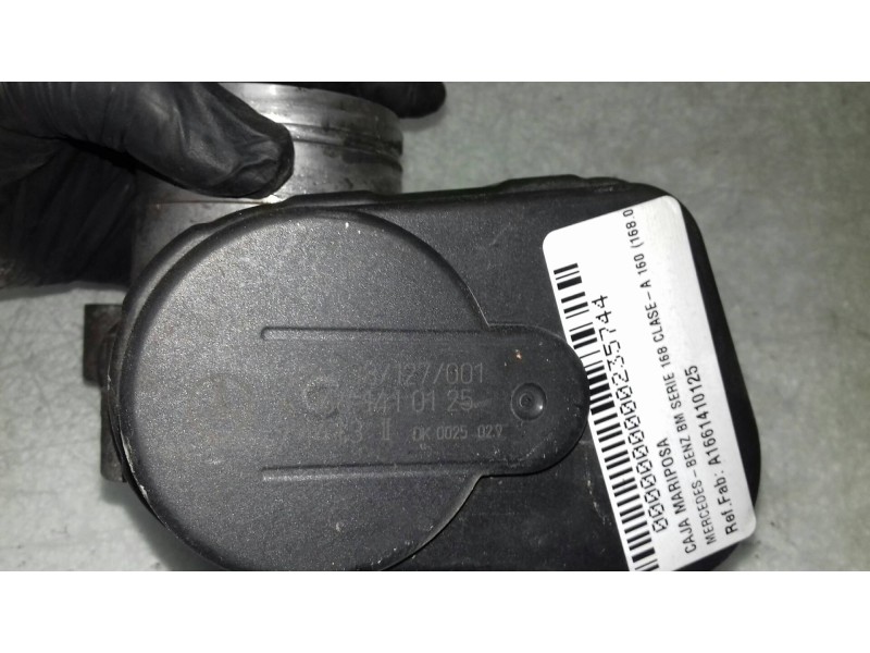 Recambio de caja mariposa para mercedes-benz clase a (w168) 160 (168.033) referencia OEM IAM A1661410125 408238127001 