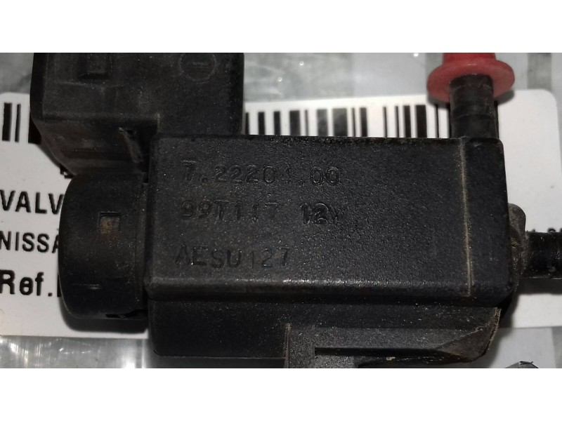Recambio de valvula aire adicional para nissan cabstar e basculante tl 110.35 referencia OEM IAM 72220400  2 PINES