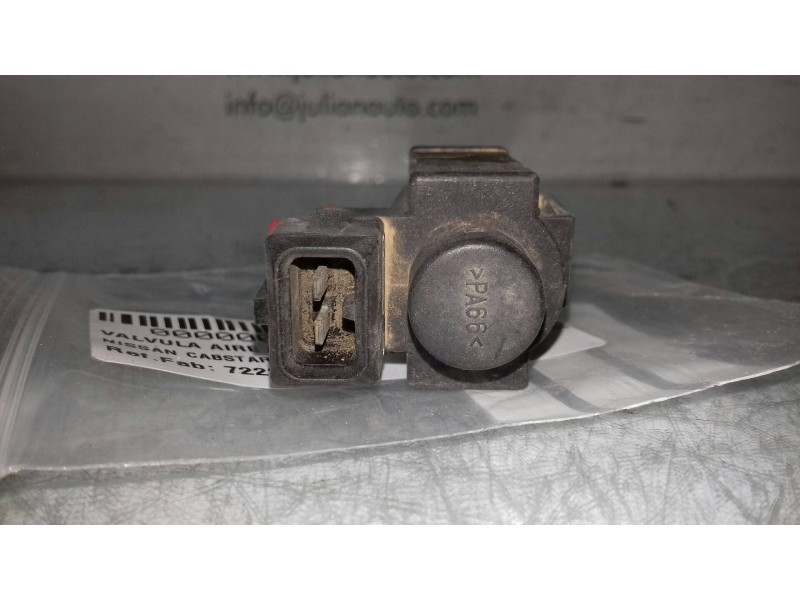 Recambio de valvula aire adicional para nissan cabstar e basculante tl 110.35 referencia OEM IAM 72220400  2 PINES