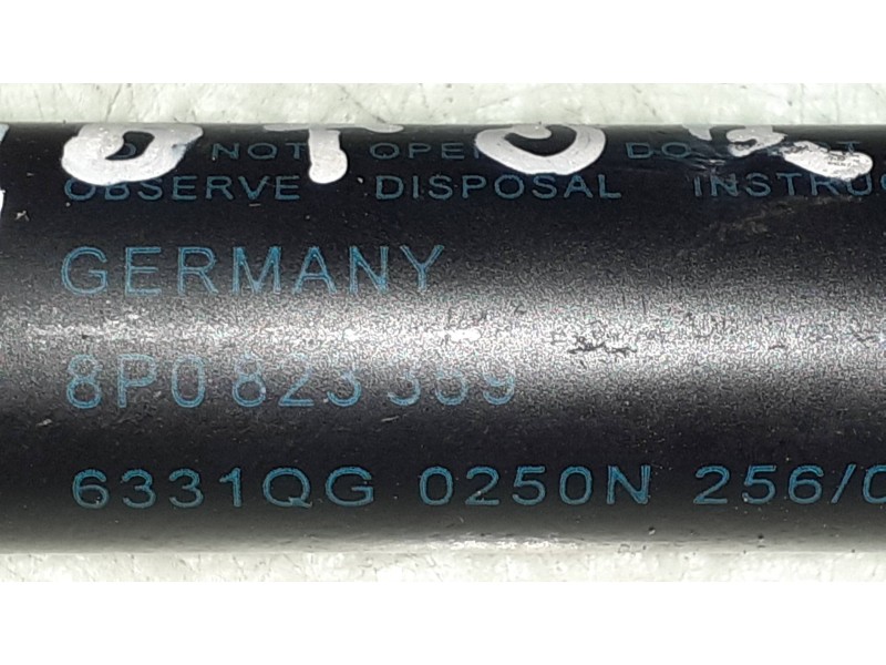 Recambio de amortiguadores capo para audi a3 (8p) 1.9 tdi e limited edition referencia OEM IAM 8P0823359  0250N