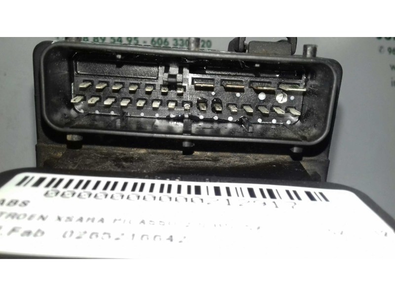 Recambio de abs para citroen xsara picasso 2.0 hdi sx referencia OEM IAM 0265216642 9633666580 0273004353