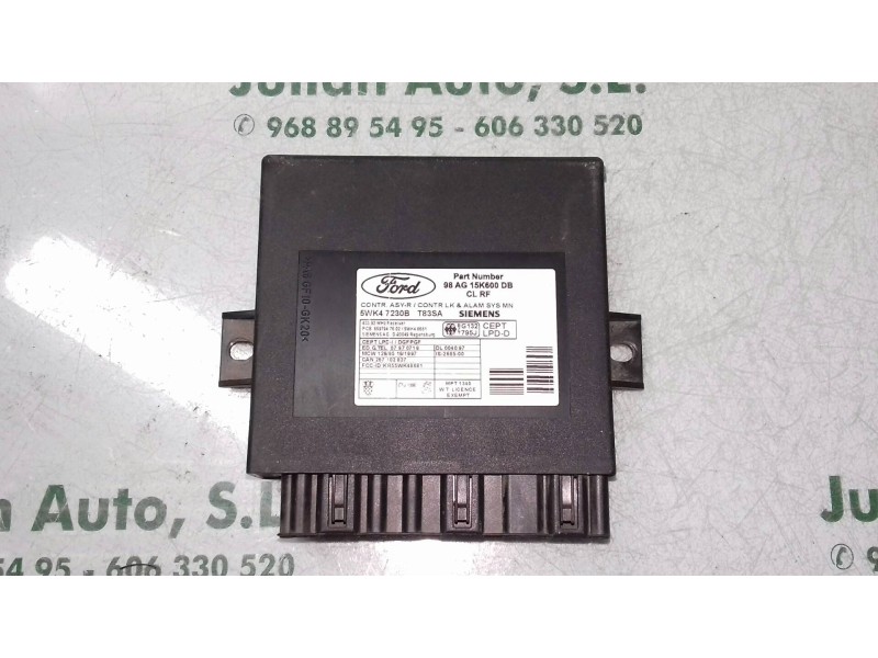 Recambio de modulo confort para ford focus berlina (cak) trend referencia OEM IAM 98AG15K600DB 5WK47230B SIEMENS