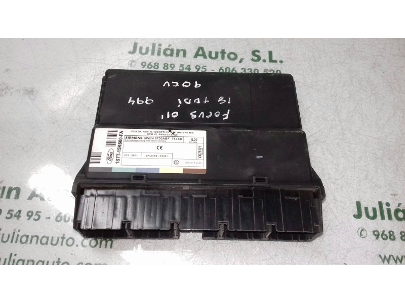 Recambio de modulo confort para ford focus berlina (cak) trend referencia OEM IAM 1S7T15K600FA 5WK48730ABF SIEMENS