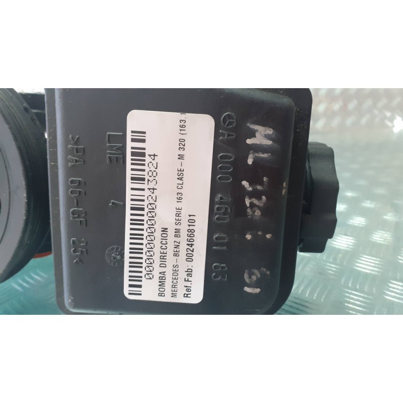 Recambio de bomba direccion para mercedes-benz clase m (w163) 320 (163.154) referencia OEM IAM 0024668101 A0004600183 2108076T
