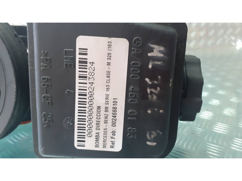 Recambio de bomba direccion para mercedes-benz clase m (w163) 320 (163.154) referencia OEM IAM 0024668101 A0004600183 2108076T