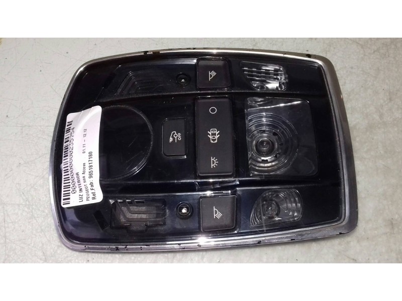 Recambio de luz interior para peugeot 508 access referencia OEM IAM 9651817180 968848N0033 54XT002052