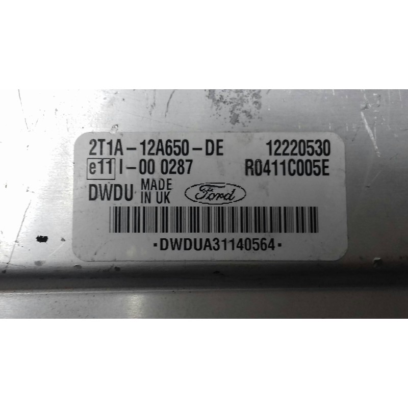 Recambio de centralita motor uce para ford transit connect (tc7) furg. referencia OEM IAM 2T1A12A650DE 12220530 DELPHI