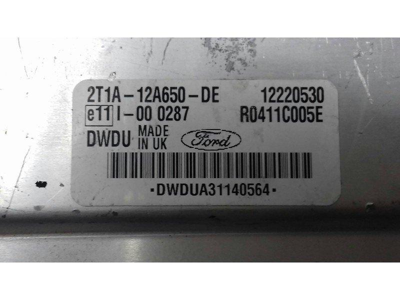 Recambio de centralita motor uce para ford transit connect (tc7) furg. referencia OEM IAM 2T1A12A650DE 12220530 DELPHI