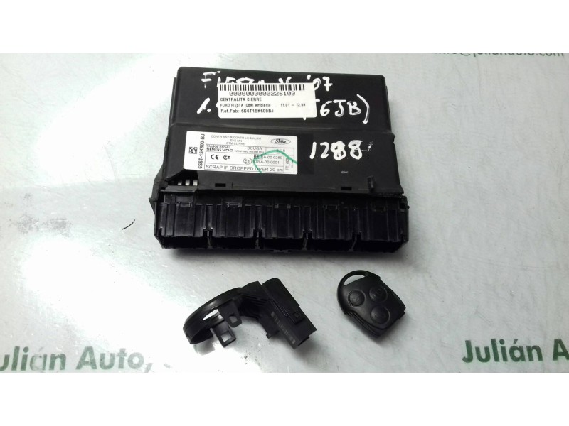 Recambio de centralita cierre para ford fiesta (cbk) ambiente referencia OEM IAM 6S6T15K600BJ 5WK48854I 2S6I15607BC