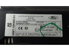 Recambio de centralita cierre para ford fiesta (cbk) ambiente referencia OEM IAM 6S6T15K600BJ 5WK48854I 2S6I15607BC 2