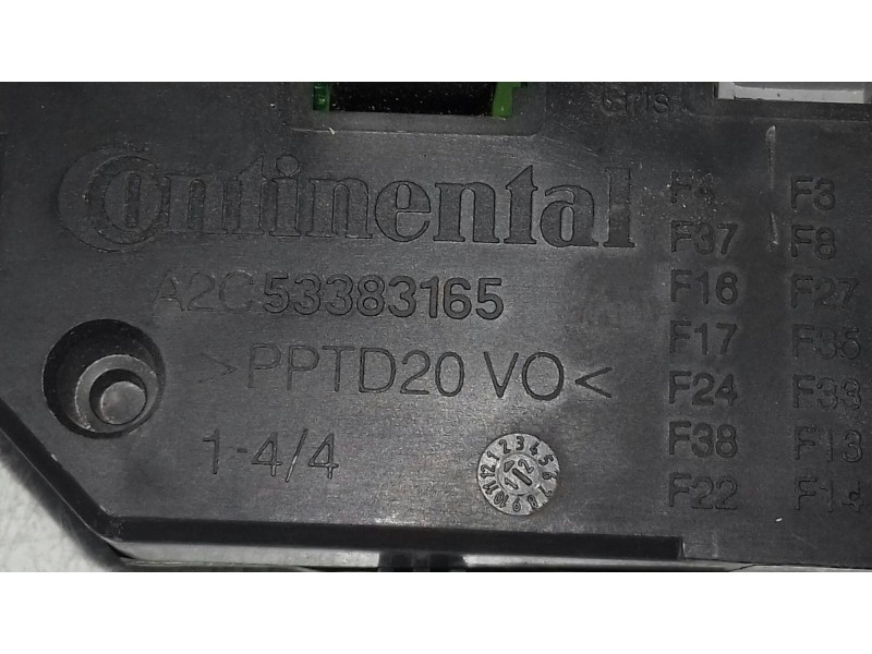 Recambio de caja reles / fusibles para peugeot 508 access referencia OEM IAM 966554758000 BSI Q04 00 CONTINENTAL