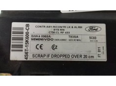 Recambio de centralita cierre para ford fiesta (cbk) ambiente referencia OEM IAM 4S6T15K600CB 5WK48968A SIEMENS 2
