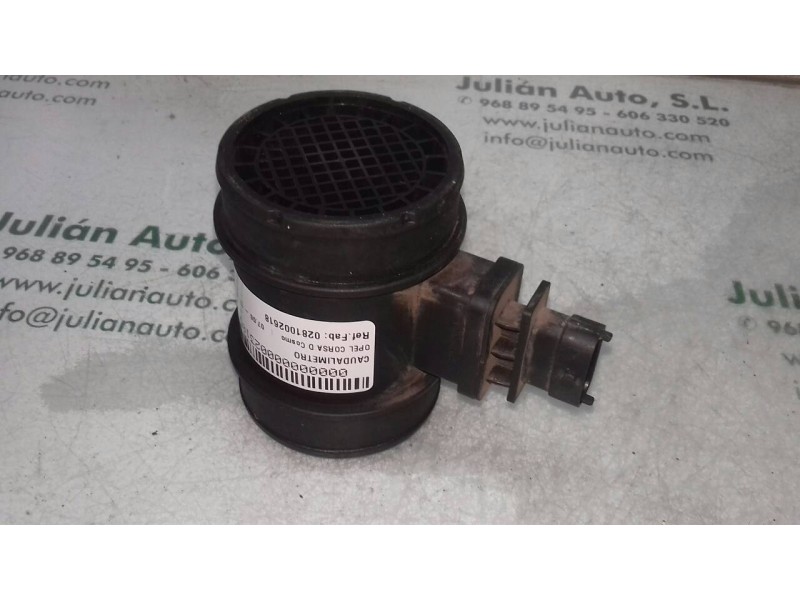 Recambio de caudalimetro para opel corsa d cosmo referencia OEM IAM 0281002618 55350048 4 PINES