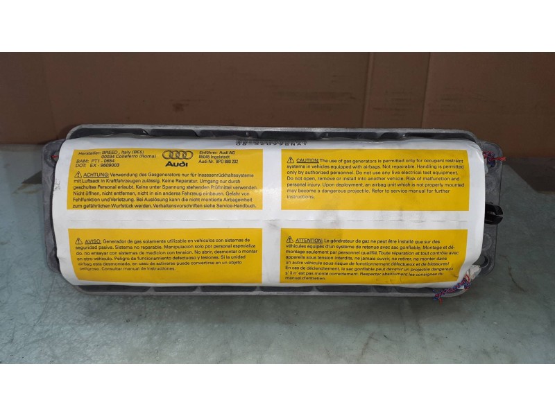 Recambio de airbag delantero derecho para audi a3 (8p) 1.9 tdi e limited edition referencia OEM IAM 8P0880202  