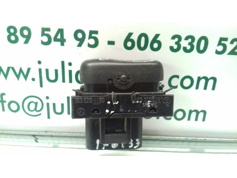 Recambio de interruptor para mercedes-benz clase m (w163) referencia OEM IAM 1638200210 03100620 ASIENTO CALEFAC